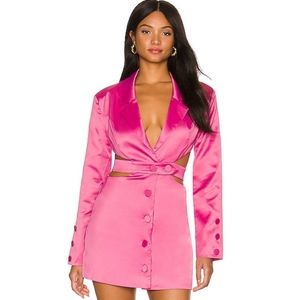 For Love and Lemons Marie Blazer Mini Dress
